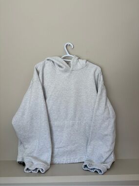 Women's Crewneck Sweater Hoodie in Light Gray
